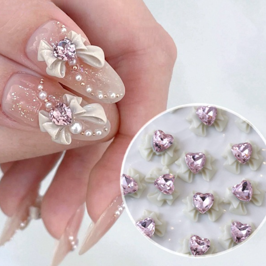 ネイルチップ　雑貨ネイル ネイルチップ クリア 透明 アーモンド 100枚セット AN79 ロング クリア