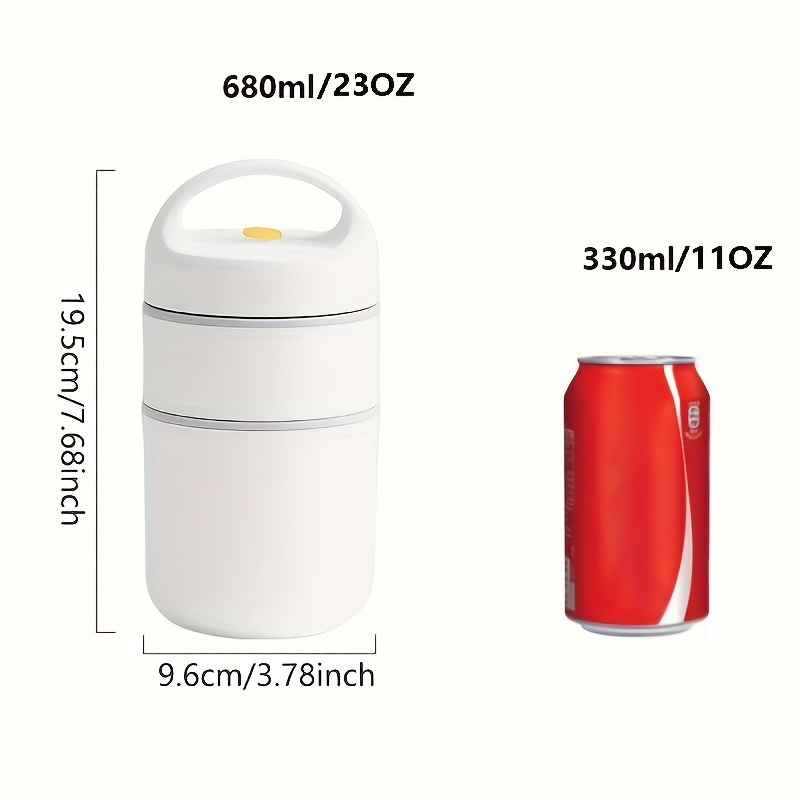 304ステンレス製のスープカップ｜蓋とスプーン付き・朝食カップ・お粥カップ・学生・会社員・ポータブル|undefined