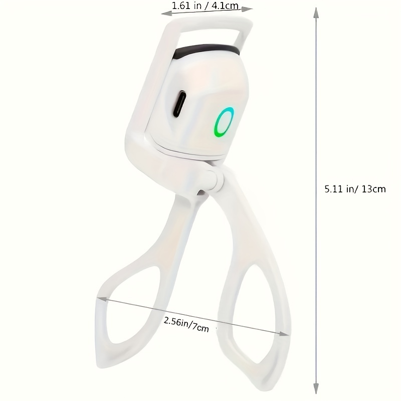 充電式電動ホットビューラー：スピード予熱&カールが長持ちする手持ち式メイクツール|undefined