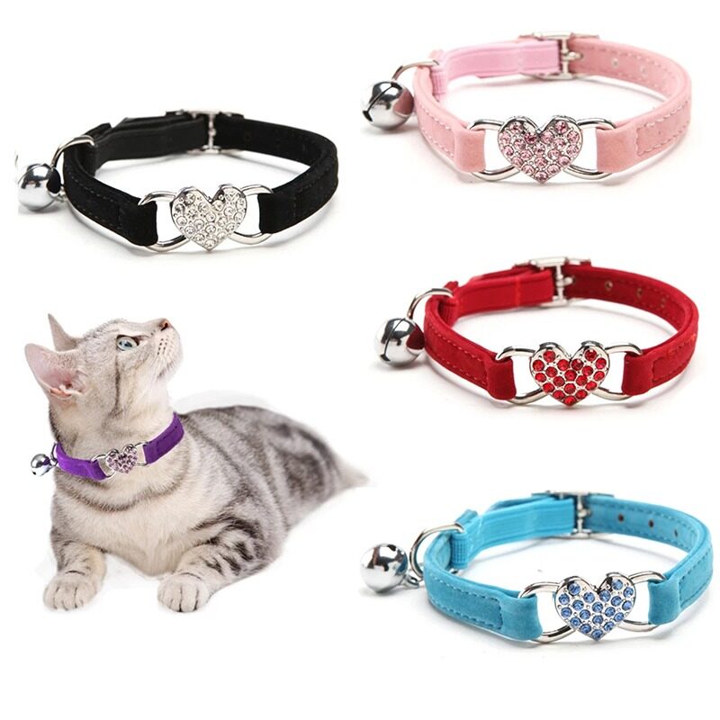 ペットの首輪｜可変式のベル付き・柔らかい・ペット用・小型犬・子猫・成猫用・着心地の良い・おしゃれ|undefined