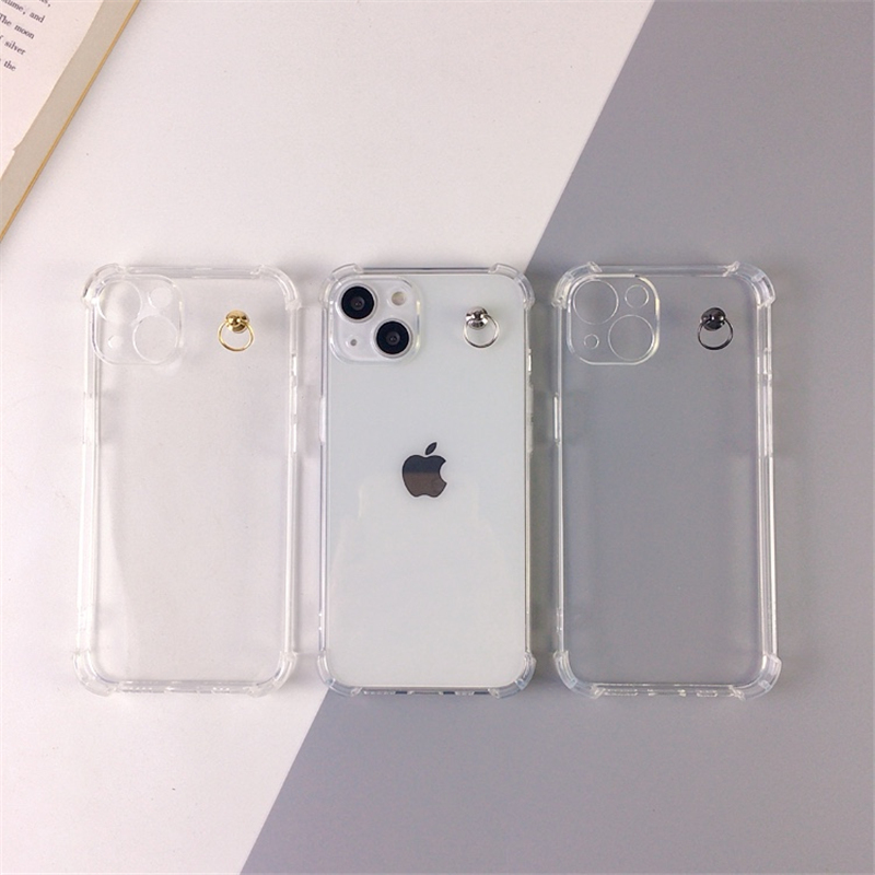 iPhone用スマホケース＋つり輪｜iPhone対応・つり輪・透明・落下防止・シリコン製・全面保護・軽量・おしゃれ・アクセサリー|undefined