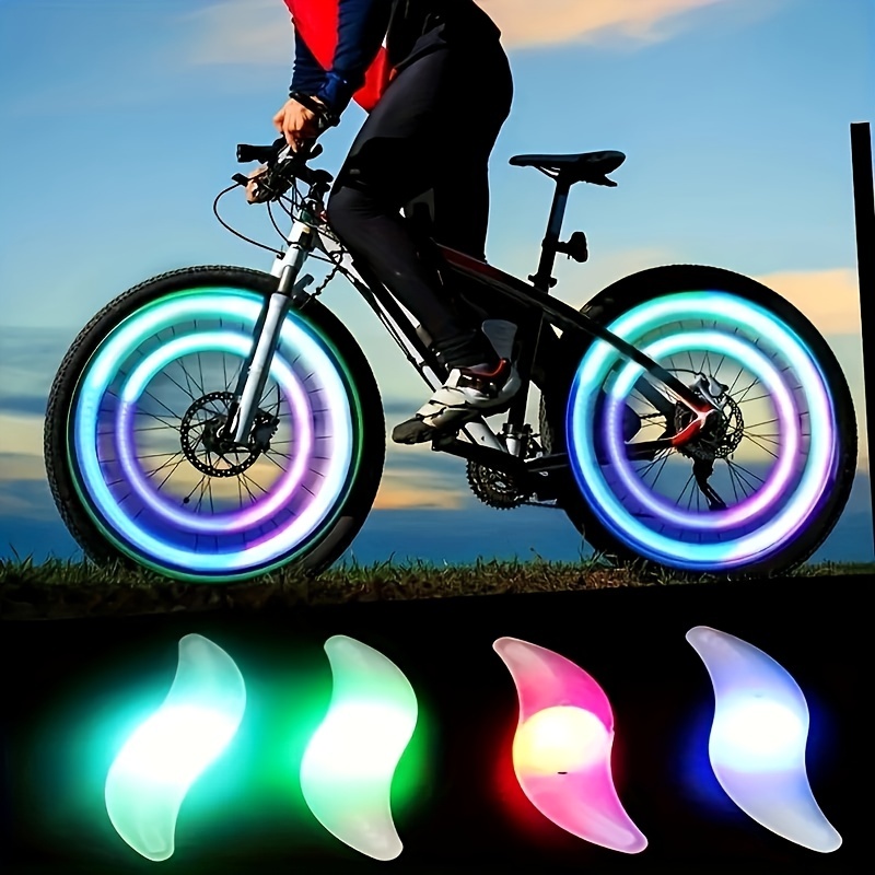 【2点セット】LED自転車ホイールライト｜自転車用品・安全のため・アクセサリー・高品質＆シンプルデザイン|undefined