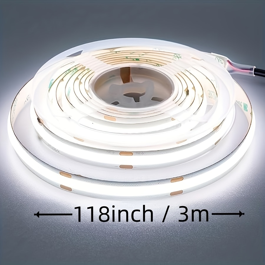 12V COB LEDストリップライト｜中間部の黒つぶれを防ぎ、明るく、柔らかく、均一な光を作りだす|undefined