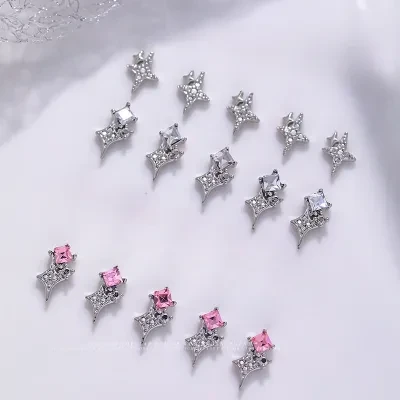 Orange.Nail 【15個】ネイルパーツ｜アクセサリー・ネイルチップ用品・星・ネイルアート・ワンホンネイル・地雷系・ワンホンネイル