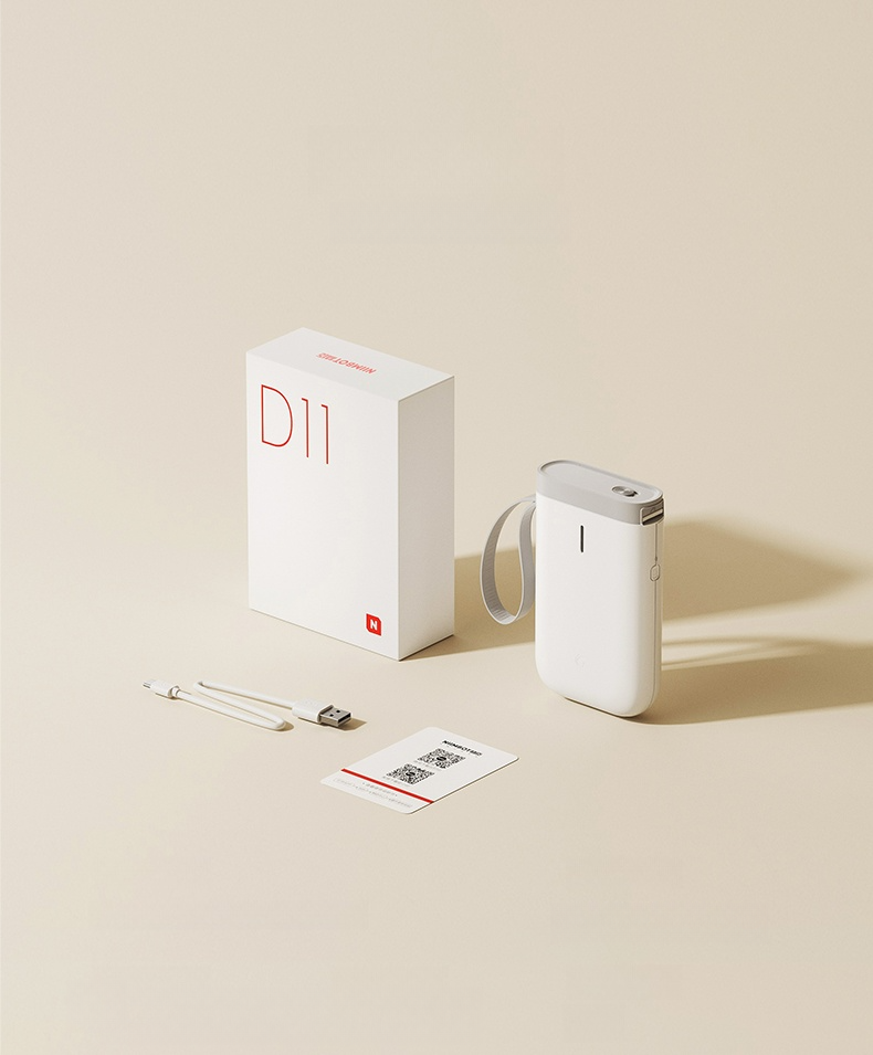 NiiMbot D11 感熱式ラベルメーカー ｜Bluetooth接続・専用アプリ