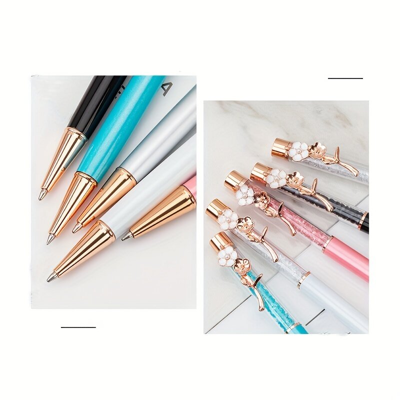 流砂ペン｜1pc・金属銅・弾丸タイプ・1.0 ミリメートル・花・オフィス・学校|undefined
