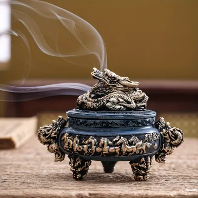 中国古代の香炉｜銅の香炉・耐火・蚊取り香箱・室内用・三足鼎・描金・工芸