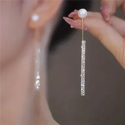 ピアス｜揺れる・イヤーライン・ロング・フリンジ・フェイスラインスッキリ