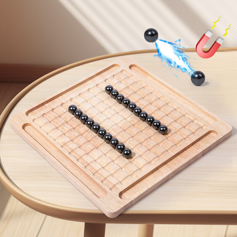 【競技ゲーム】将棋盤｜子供向け· 純木·磁石を備え· 知育·親子 ·おもちゃ|undefined