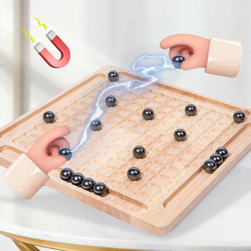 【競技ゲーム】将棋盤｜子供向け· 純木·磁石を備え· 知育·親子 ·おもちゃ|undefined