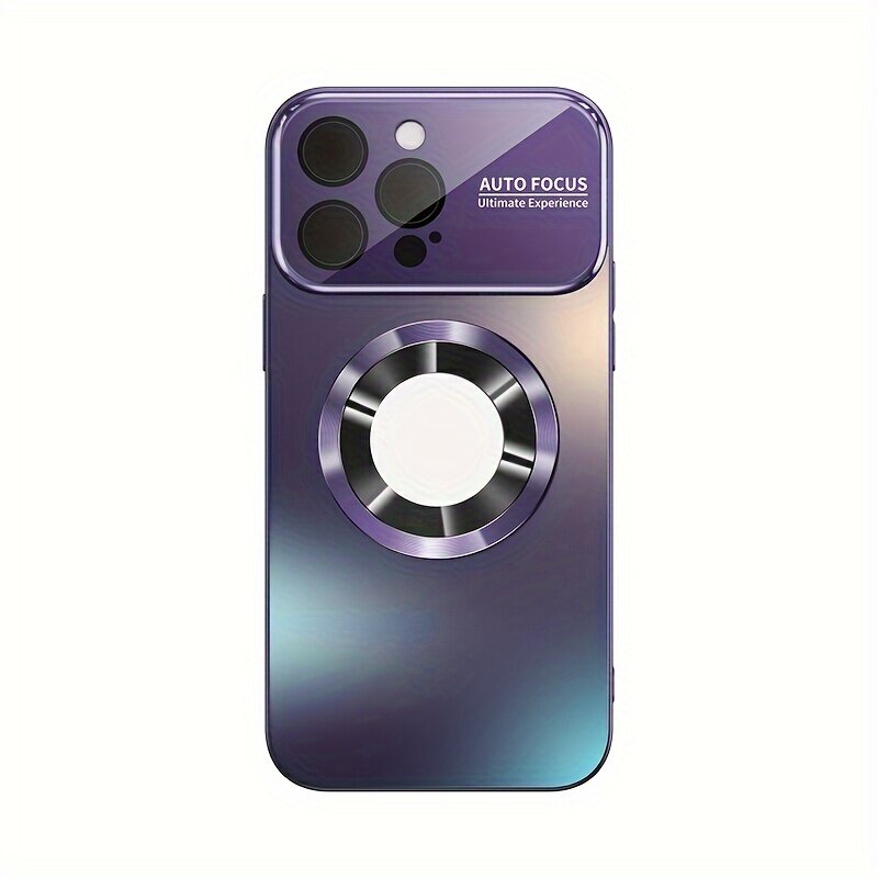 バンパーマット磁気ワイヤレス充電ケース Iphone 15 プロマックスガラスレンズカメラ保護カバー Iphone 13 12 11 プロマックスプラス|undefined