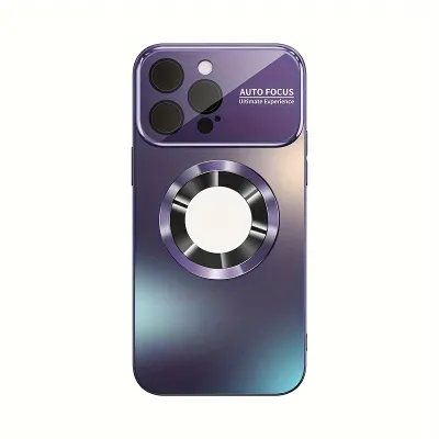 バンパーマット磁気ワイヤレス充電ケース Iphone 15 プロマックスガラスレンズカメラ保護カバー Iphone 13 12 11 プロマックスプラス