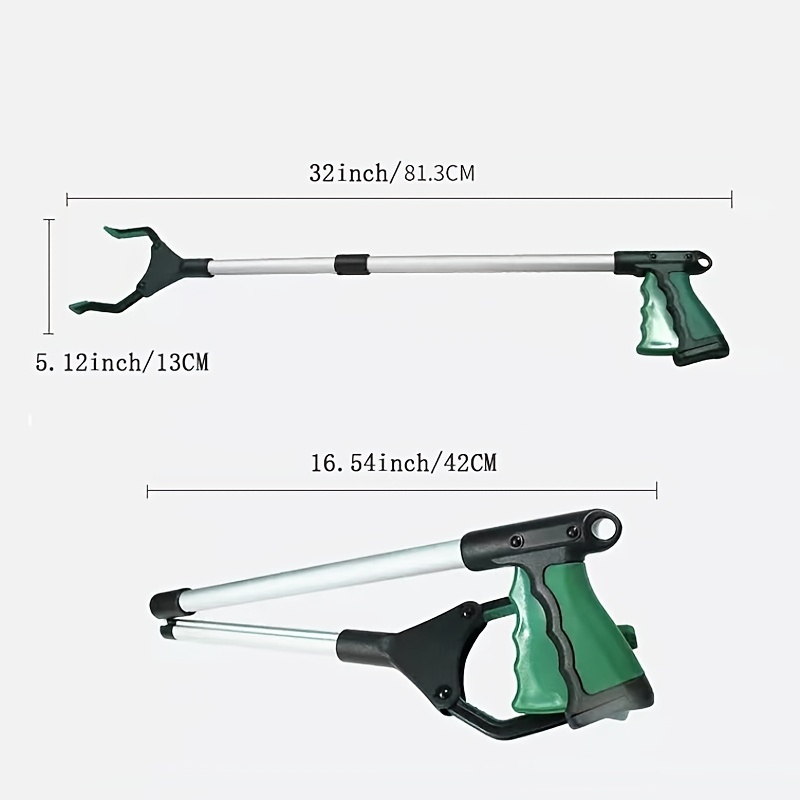 折りたたみ式ゴミ拾い器具｜磁石付き・厚手アルミ合金・家庭用・ピックアップツール・プライヤー・クリップ|undefined