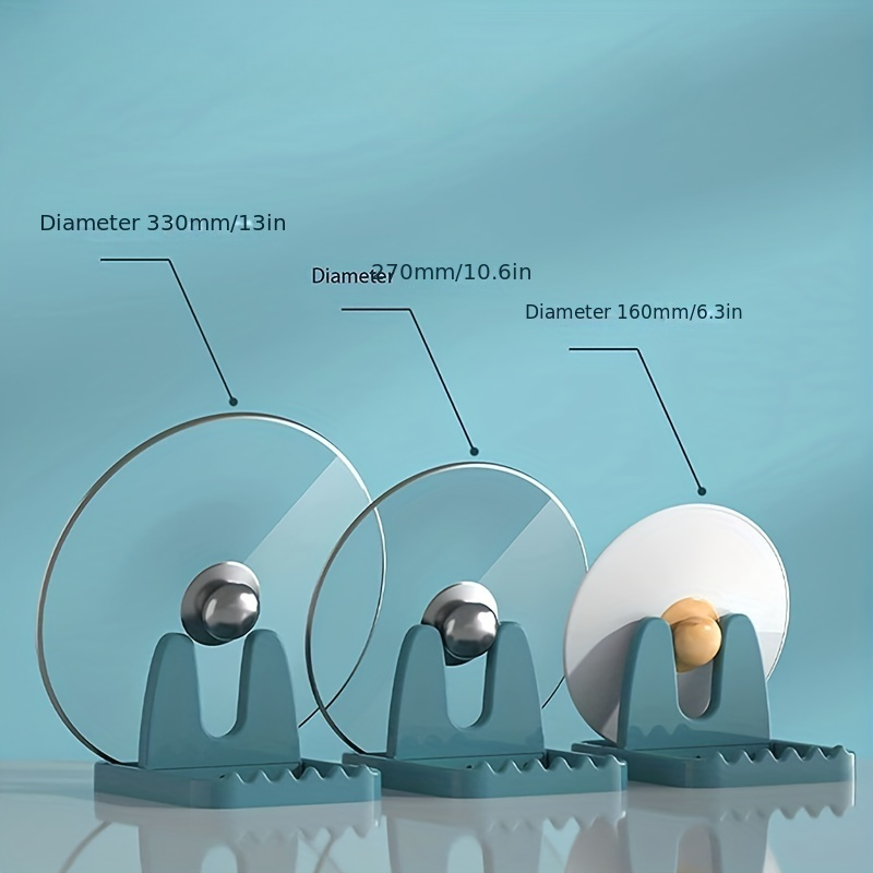 カウンタートップ用の鍋蓋置き｜折りたたみ式・鍋蓋・おたま・調理器具・キッチン収納ツール|undefined