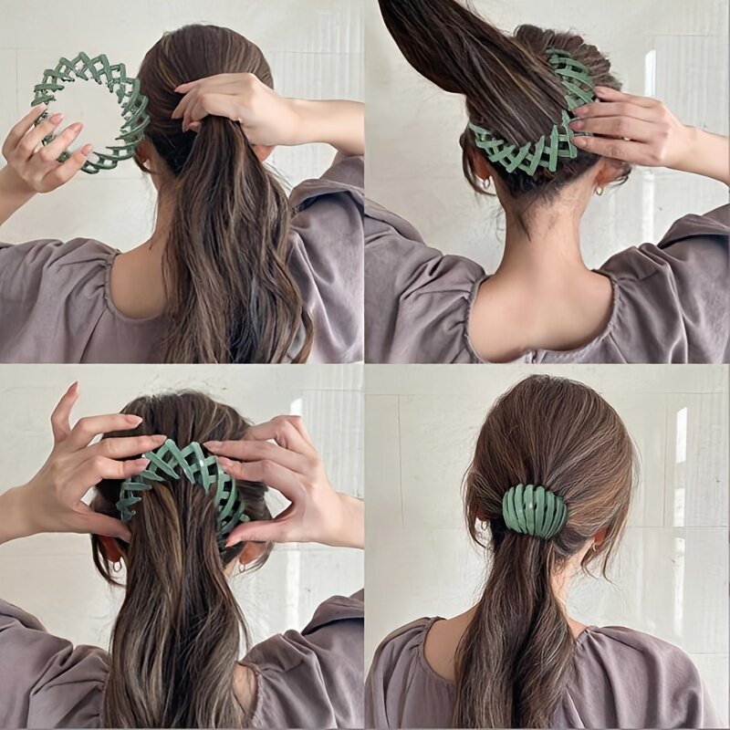 ヘアクリップ｜ハイポニーテールをしっかりと留める・手軽なアップスタイル・ヘアアクセサリー|undefined