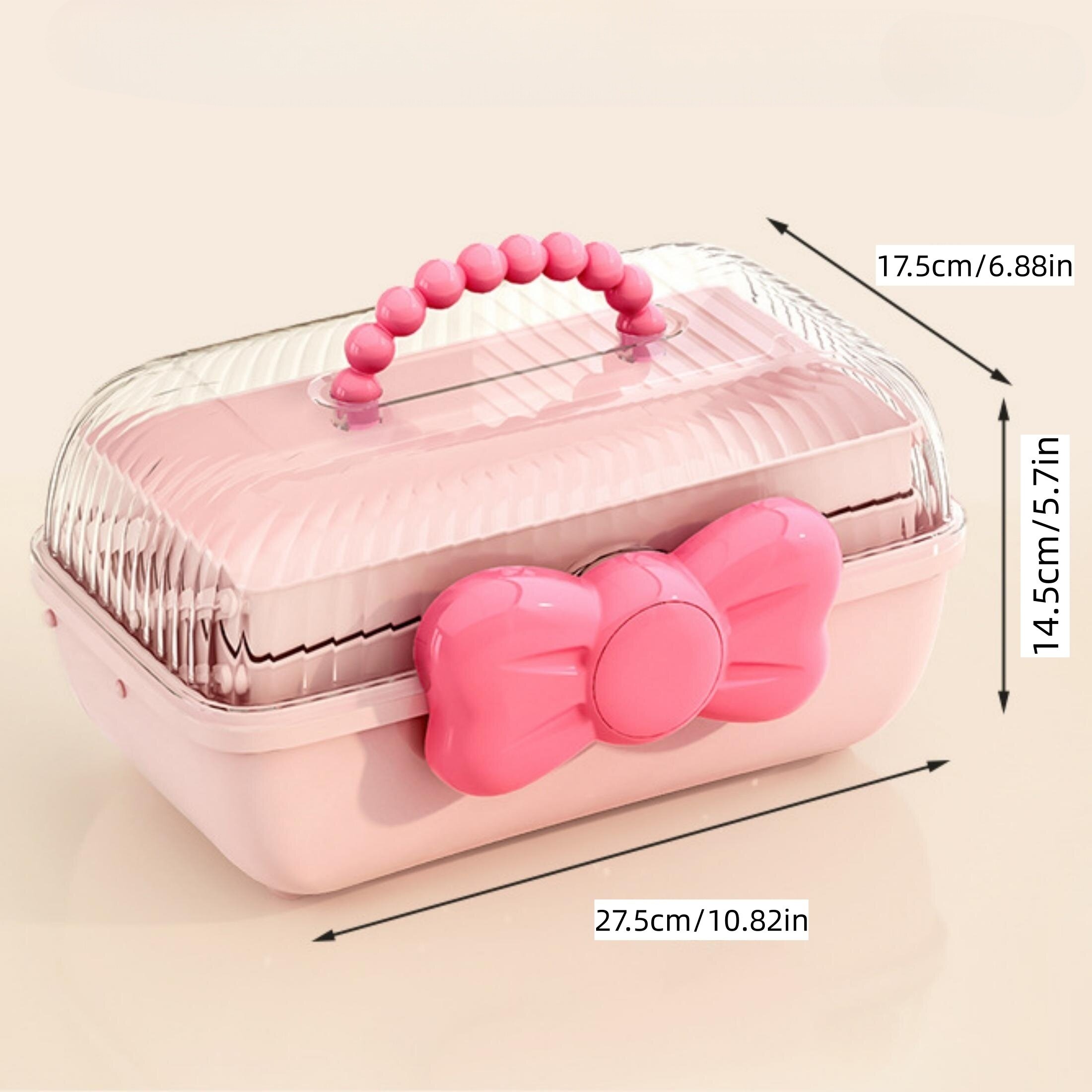 かわいい収納ボックス｜おもちゃ用・化粧品用・ヘアアクセサリー用・便利・寝室用・バスルーム用・オフィス用・多層デスクトップ・女性向け|undefined