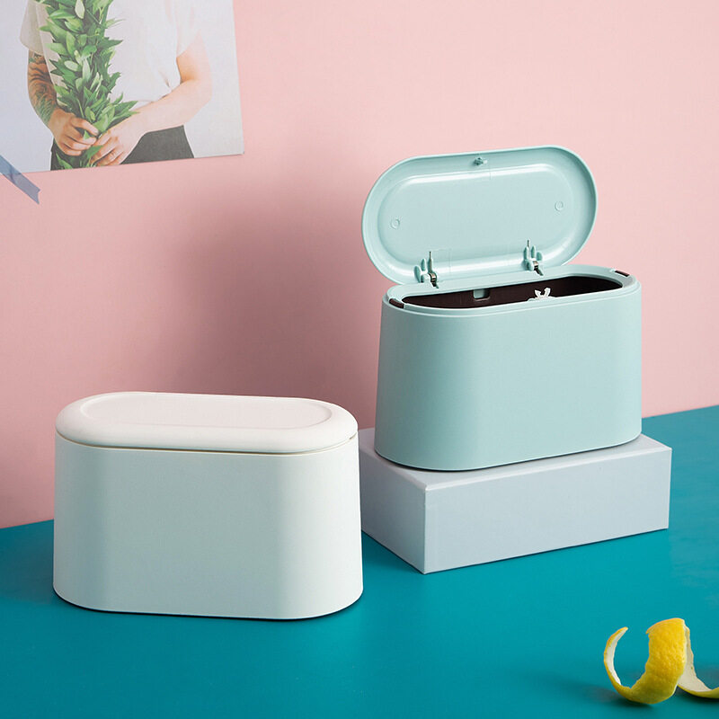 ミニゴミ箱｜ミニ蓋つきゴミ箱・家庭用・デスクトップゴミ箱・コンパクト・プラスチック・机上・便利|undefined