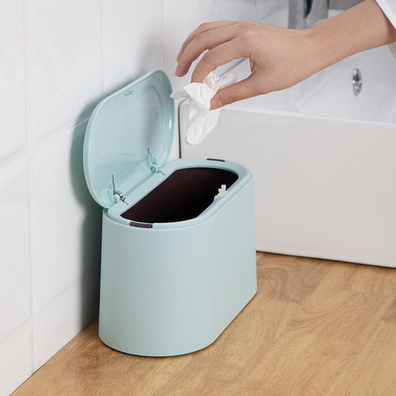 ミニゴミ箱｜ミニ蓋つきゴミ箱・家庭用・デスクトップゴミ箱・コンパクト・プラスチック・机上・便利|undefined