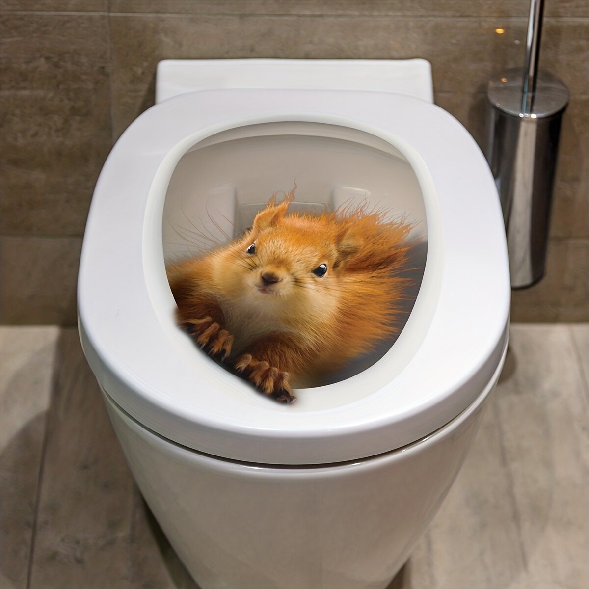 3Dウォールステッカー|トイレステッカー・壁シール・トイレ装飾・壁貼り・自己粘着|undefined