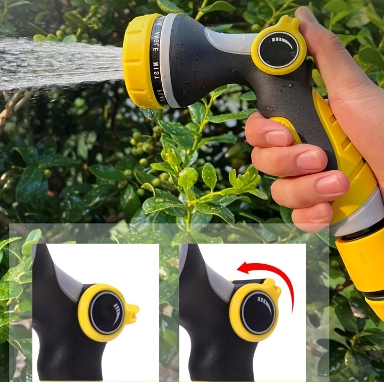 車用ホースノズル噴霧器｜カー用品・洗車用品・100% 高耐久金属ハンドヘルド・水ノズル高圧ピストルグリップ・噴霧器散水植物|undefined