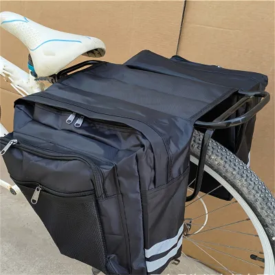 マウンテンバイクリアシートバッグ｜アウトドア用品・耐久性のある・両面リアシートサイクリングバッグ・旅行用