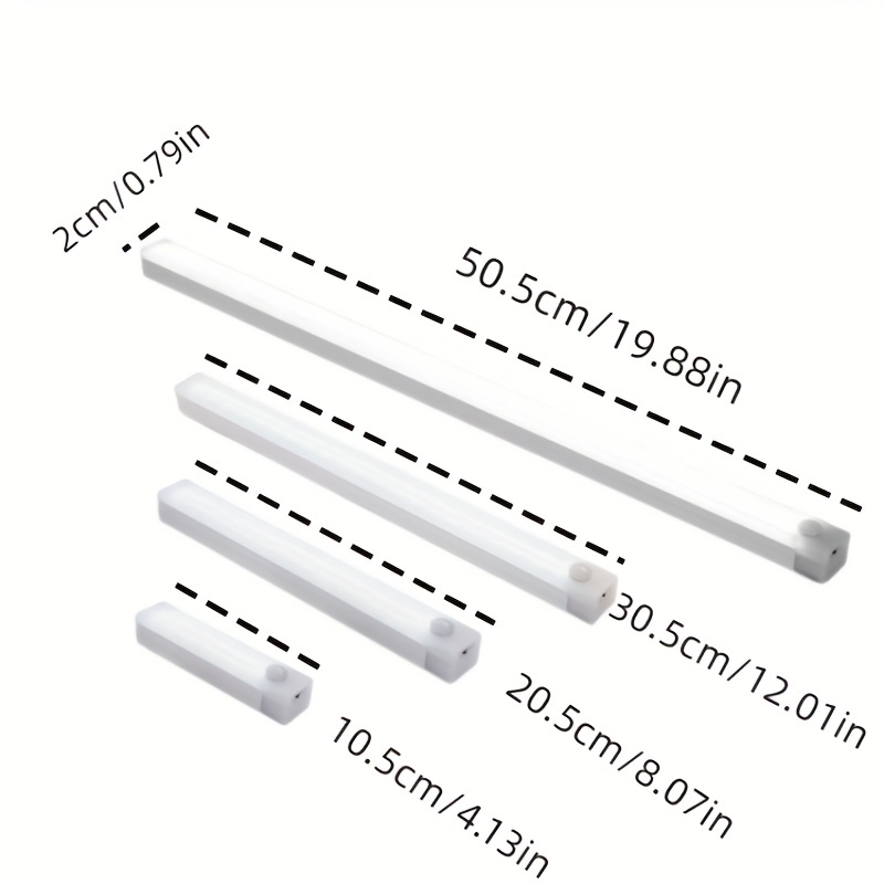 LEDワードローブライト｜モーションセンサーライト・磁気式アンダーキャビネットライト・ワイヤレススティッキーナイトライト・ストリップ付き、廊下、階段用|undefined