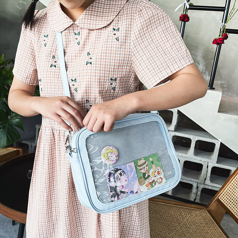 痛バッグ｜ショルダーバッグ・アニメグッズ・個性的・ファッション・透明・可愛い|undefined