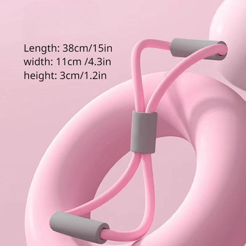 ヨガワークアウト｜アウトドア用品・ヨガリング・4個のセット・美脚器具・痩せ脚器具・ヨガリング・八の字トレーニングロープ|undefined