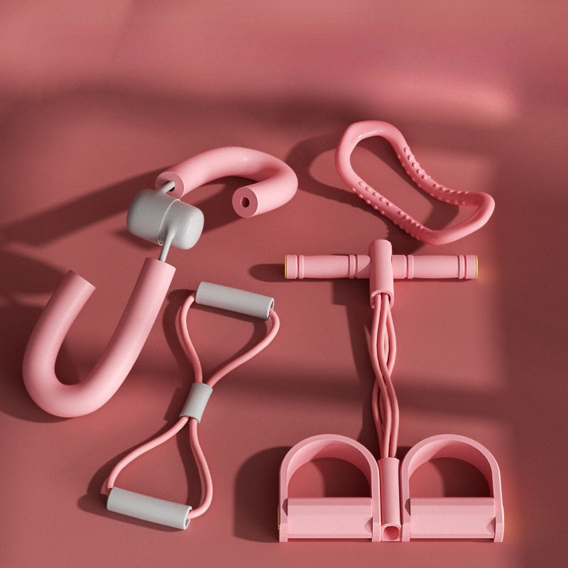 ヨガワークアウト｜アウトドア用品・ヨガリング・4個のセット・美脚器具・痩せ脚器具・ヨガリング・八の字トレーニングロープ|undefined