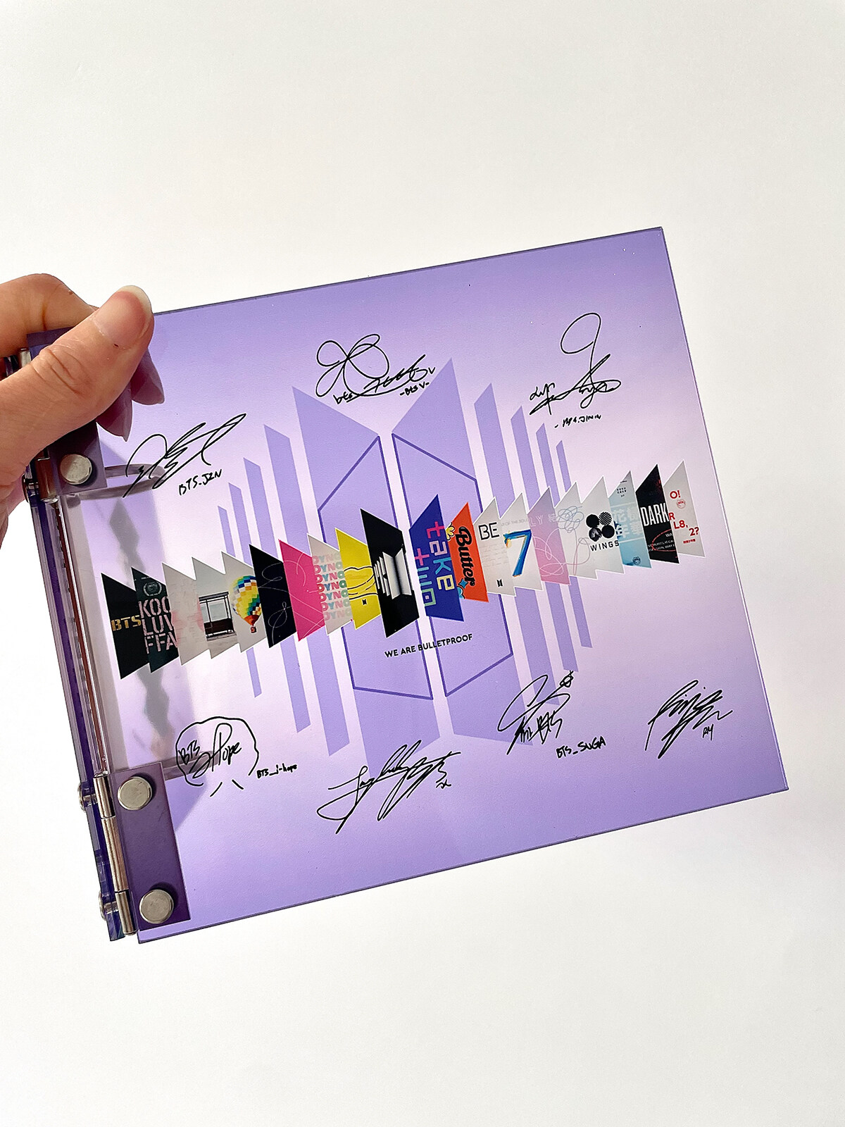 カードケース｜推し活・アクリルカード収納ファイル・BTS・Jung