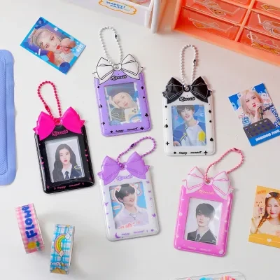 フォトカードキーホルダー｜女子学生向け・写真入り・韓国風・アイドル・推し活