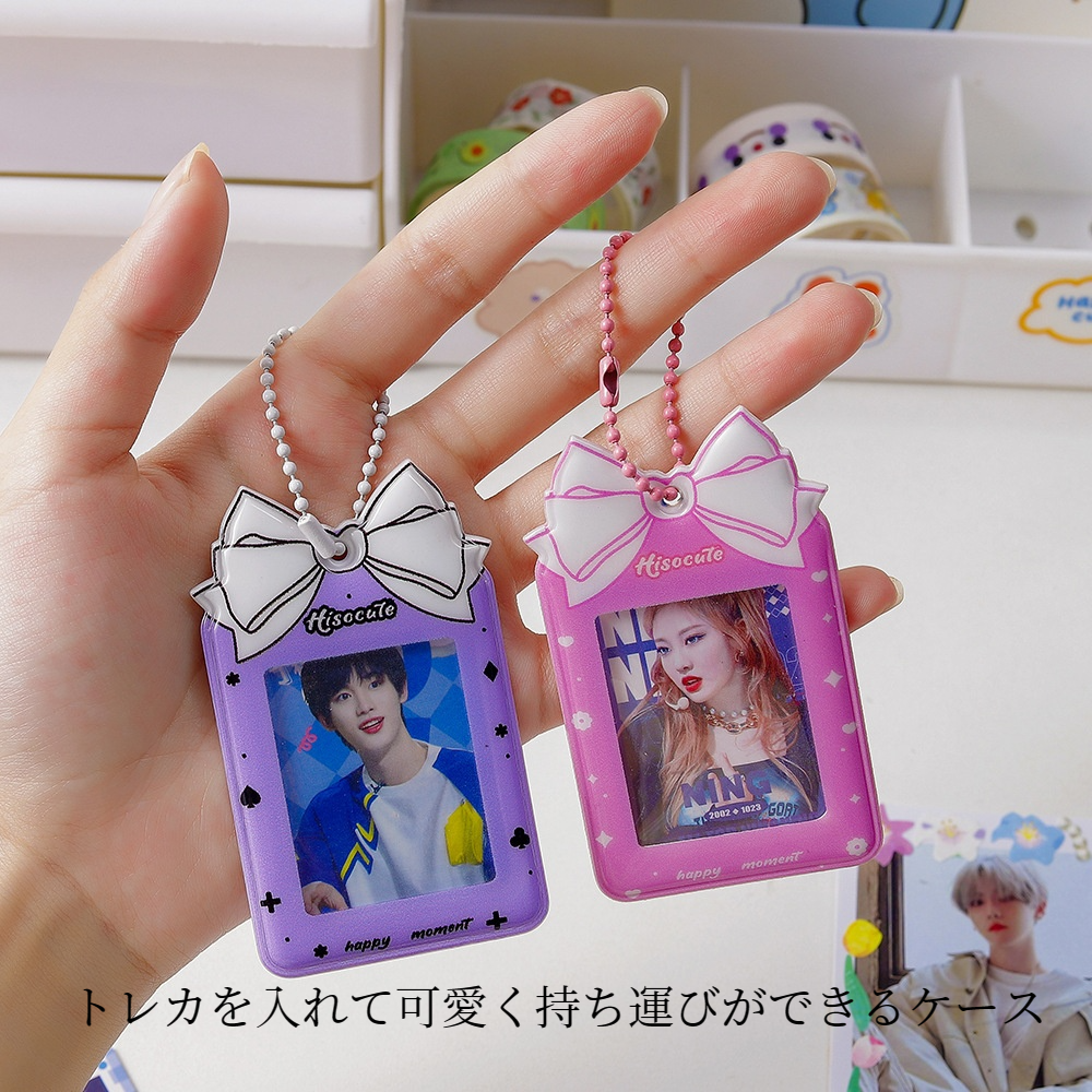 フォトカードキーホルダー｜女子学生向け・写真入り・韓国風・アイドル・推し活|undefined