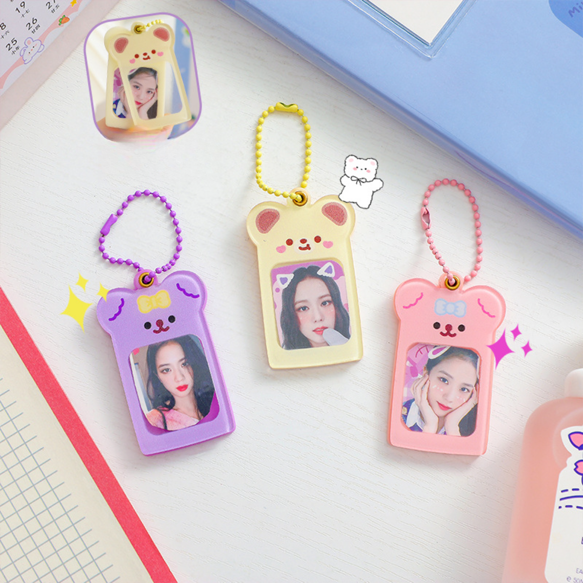 キーホルダー　オタ活　オーダー　kpop オリジナル 刺繍キーリング ネームタグ アイドル K-POP 推し活