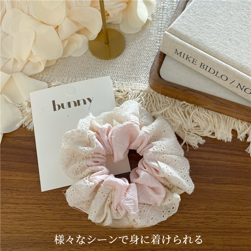 ヘアゴム｜女の子用・シュシュ・リボン・レース・可愛い・おしゃれ・シンプル|undefined