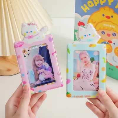 YOOYOOTOWN カードケース｜かわいい・3インチ・インスタント・推し活・学生向け・ネコ・収納