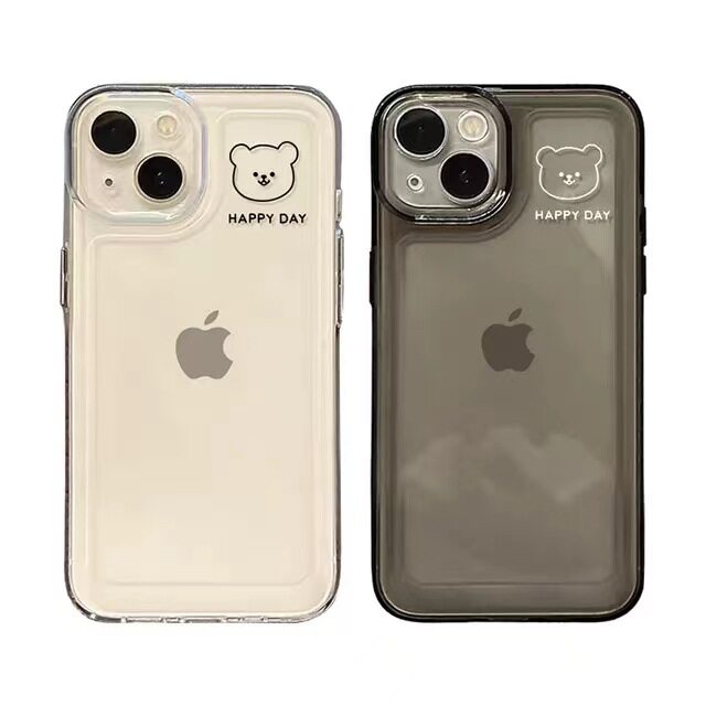 笑顔のくま・iPhone15対応・新型iPhone14ProMax・13/12Pro/11X・スマホケース|undefined