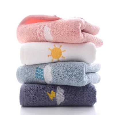 タオル｜カップル向け・可愛い・プレゼント・刺繍入り・吸水性・人気・フェイスタオル・高品質