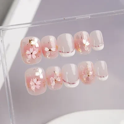 ネイルチップ｜スクエア・付け爪・フルカバー・フェイクネイルチップ・アクリルネイルアート・DIY・スティックオンネイ・ 女