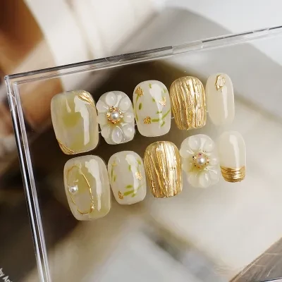 ネイルチップ｜スクエア・付け爪・フルカバー・フェイクネイルチップ・アクリルネイルアート・DIY・スティックオンネイ・ 女