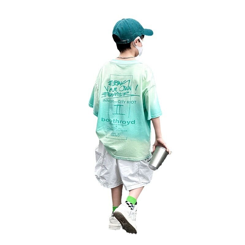 子供服｜新作・男の子・夏・2024・2点セット・可愛い・かっこいい・セットアップ・半袖・パンツセット|undefined