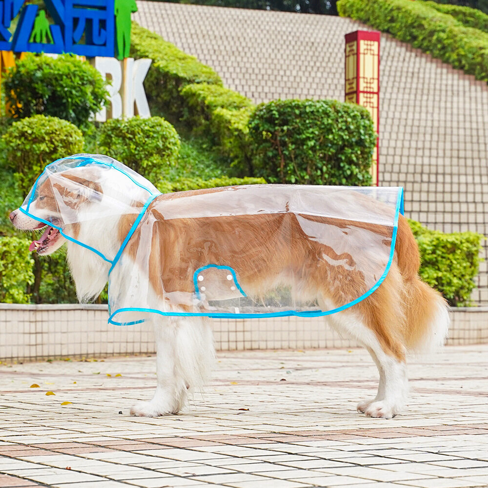 大型犬用透明雨具｜金毛・ラブラドール・ボーダーコリー・犬服・外出用|undefined