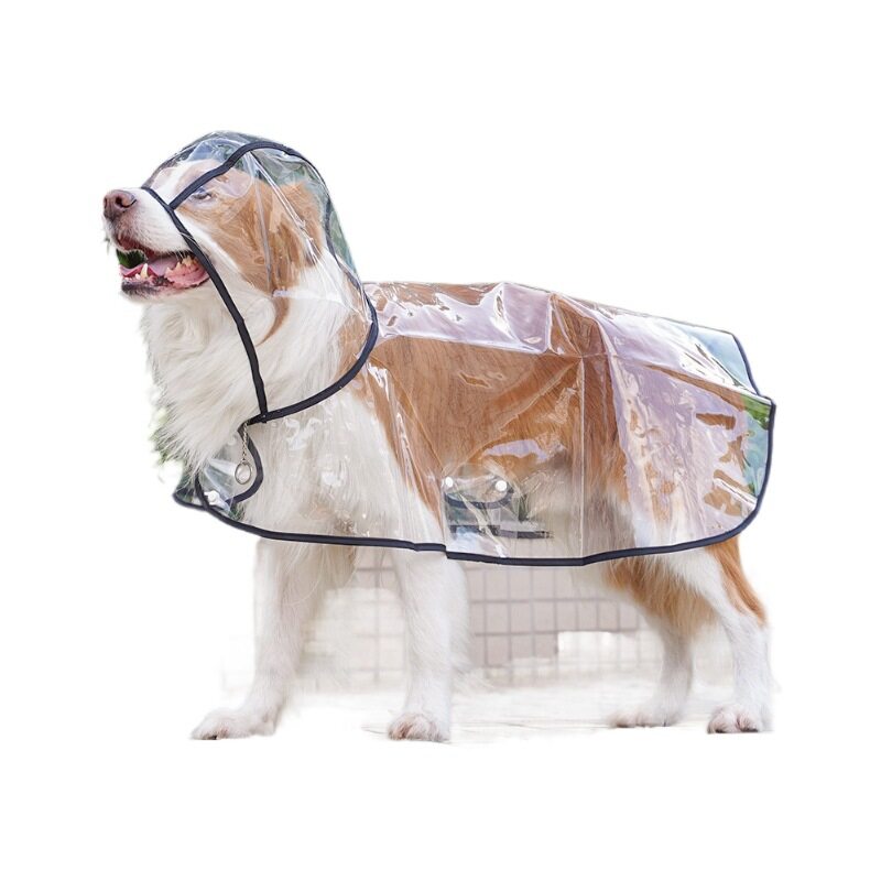 大型犬用透明雨具｜金毛・ラブラドール・ボーダーコリー・犬服・外出用|undefined