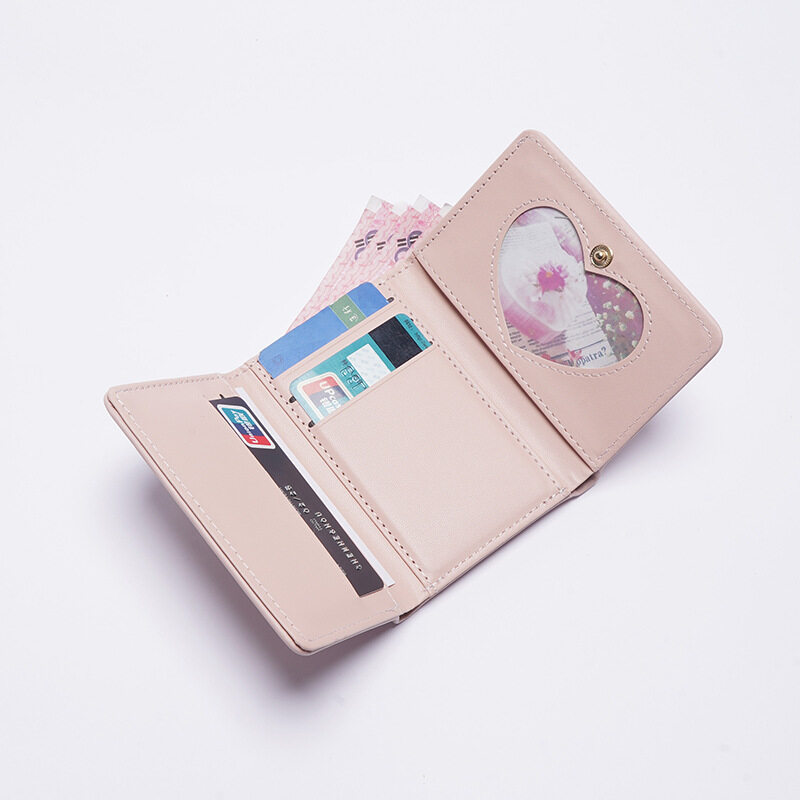 三つ折り財布｜レディース向け・大人気・韓国風・短財布・学生向け・小銭入れ・シンプル|undefined