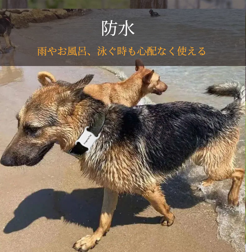 ペット用トラッカー｜紛失防止タグ・猫犬用・迷子防止・追跡・首輪|undefined