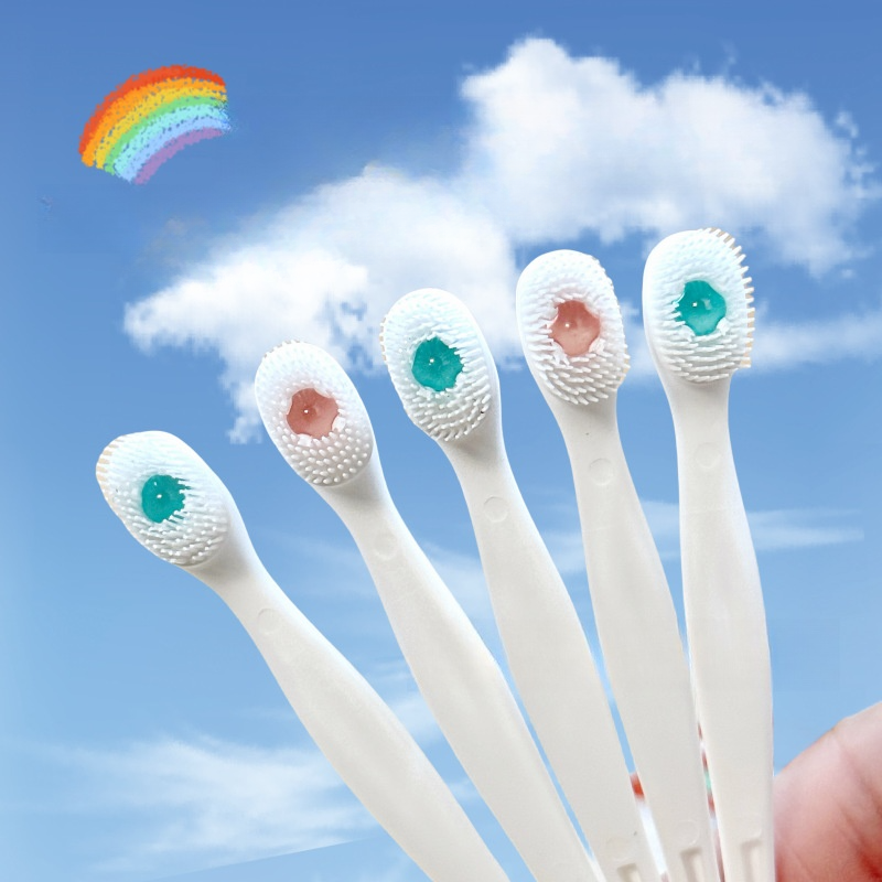 使い捨て歯ブラシ｜ミニ爆珠歯ブラシ・使い捨て・家庭用・ソフトブラシ