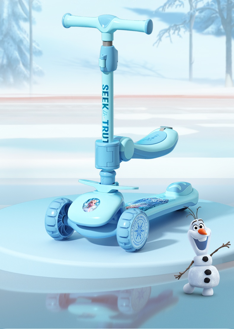 正規品ディズニーシリーズ スクーター｜エルサ・アナと雪の女王