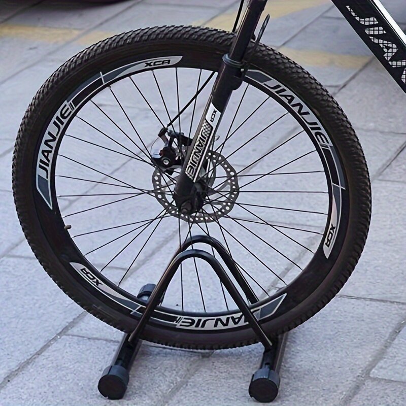 自転車スタンド | 家の中にも外にも置ける 転倒  ネジでガッチリ固定 強風対策 サイクルスタンド 駐輪スタンド 横幅調節可能 バランス調節でき 盗難防止 |undefined