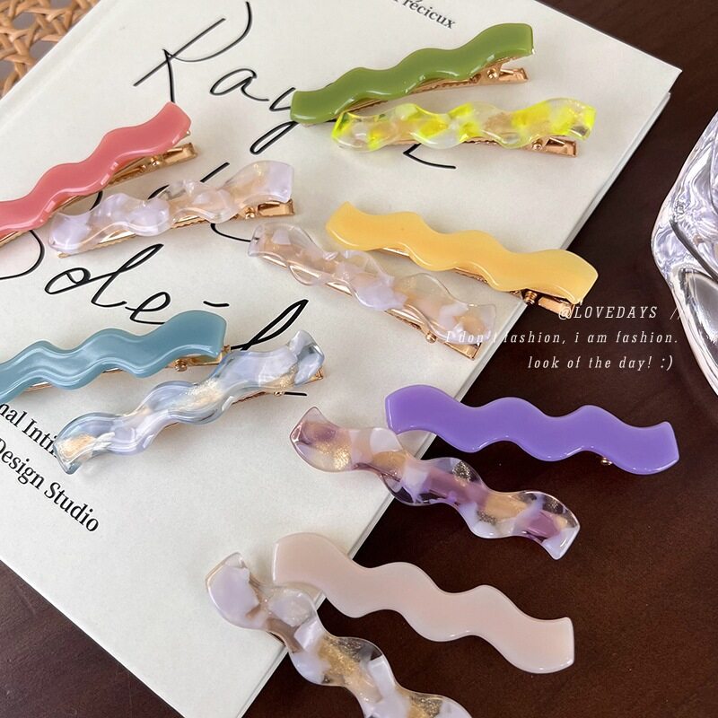 【2点セット】ヘアクリップ｜レディース向け・大人気・エレガント・シンプル・学生向け|undefined