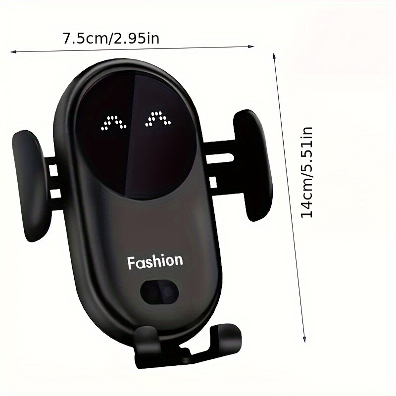 車用スマホホルダー｜カー用品・自動赤外線感知・無線充電器・カーエアベントモバイルフォン・高速充電・ホルダー・カー・アクセサリー|undefined
