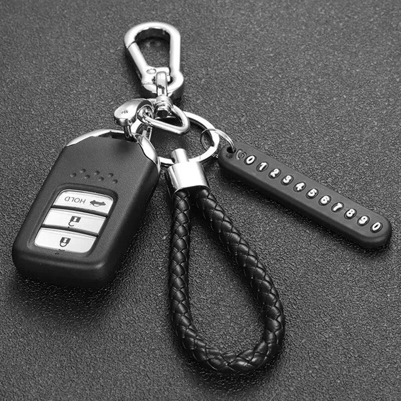 キーチェーン｜もう鍵を失くすことはありません - 電話番号ストリップ付き紛失防止キーチェーンペンダント|undefined